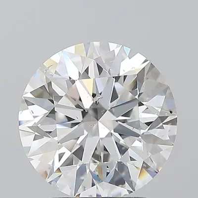 2.50ct D SI2 Excellent Cut Round Diamond