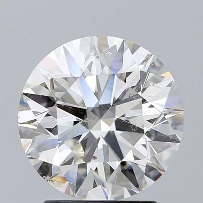 2.51ct H SI2 Rare Carat Ideal Cut Round Diamond