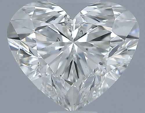 0.91ct I SI1 Rare Carat Ideal Cut Heart Diamond