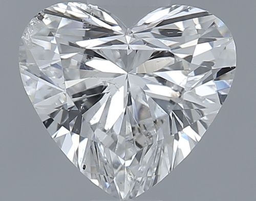 0.91ct F SI2 Rare Carat Ideal Cut Heart Diamond