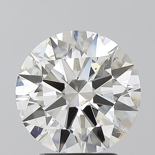 2.50ct J SI2 Rare Carat Ideal Cut Round Diamond
