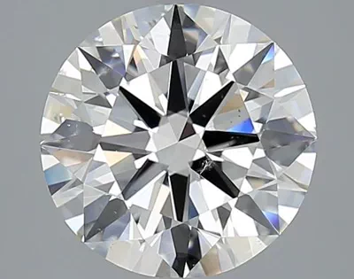 2.75ct I SI1 Rare Carat Ideal Cut Round Diamond