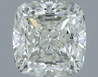 3.14ct K VVS2 Rare Carat Ideal Cut Cushion Diamond