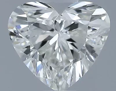 1.02ct J SI1 Rare Carat Ideal Cut Heart Diamond