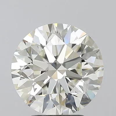 3.01ct K VS2 Excellent Cut Round Diamond