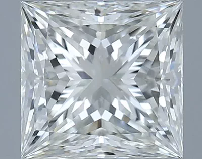 2.50ct J VVS2 Rare Carat Ideal Cut Princess Diamond