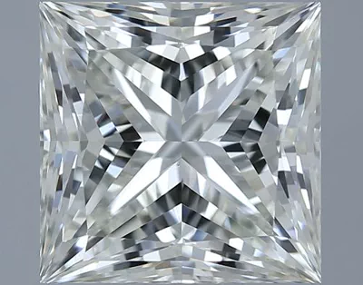 2.02ct K VS2 Rare Carat Ideal Cut Princess Diamond
