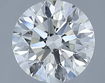 2.40ct I VVS1 Rare Carat Ideal Cut Round Diamond