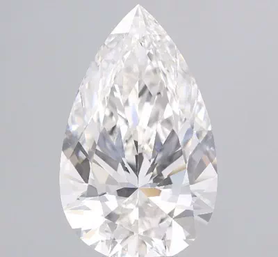 9.01ct H VVS2 Rare Carat Ideal Cut Pear Diamond