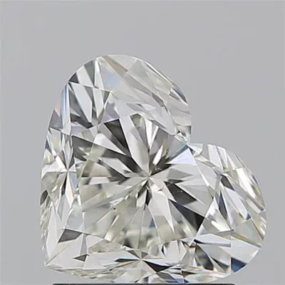 1.70ct K SI1 Rare Carat Ideal Cut Heart Diamond