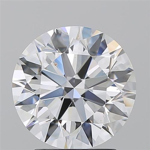 2.75ct F SI1 Rare Carat Ideal Cut Round Diamond