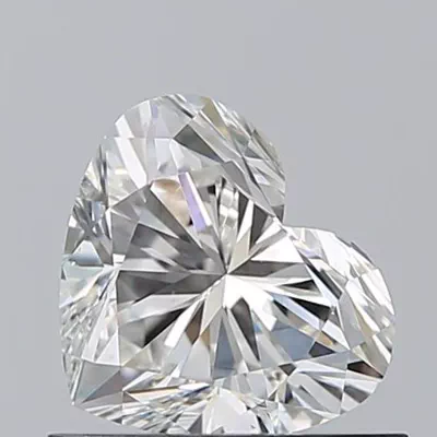 0.70ct H SI1 Rare Carat Ideal Cut Heart Diamond