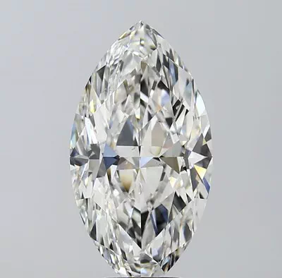 5.01ct H SI1 Rare Carat Ideal Cut Marquise Diamond