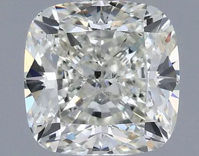 1.57ct K SI1 Rare Carat Ideal Cut Cushion Diamond