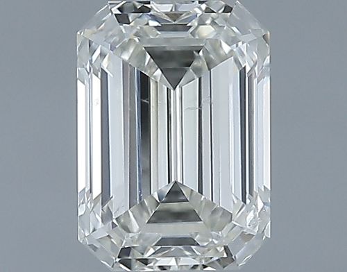 1.03ct K SI1 Rare Carat Ideal Cut Emerald Diamond