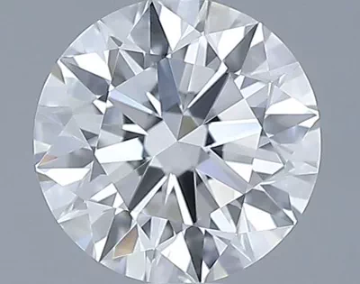 0.65ct D FL Rare Carat Ideal Cut Round Diamond
