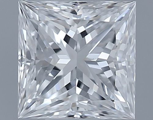 0.32ct D VS1 Rare Carat Ideal Cut Princess Diamond