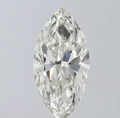 3.01ct K SI1 Rare Carat Ideal Cut Marquise Diamond