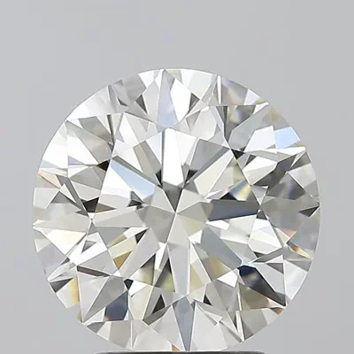 3.01ct J VS1 Rare Carat Ideal Cut Round Diamond