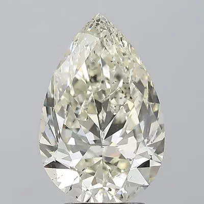 3.50ct K SI2 Very Good Cut Pear Diamond