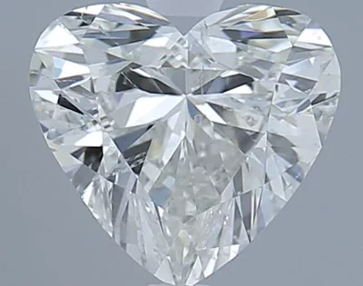 0.91ct J SI2 Rare Carat Ideal Cut Heart Diamond