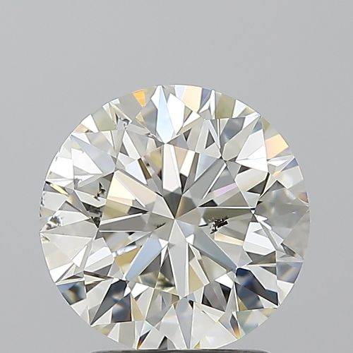2.07ct K SI2 Excellent Cut Round Diamond