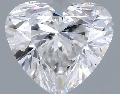 0.38ct F SI1 Rare Carat Ideal Cut Heart Diamond