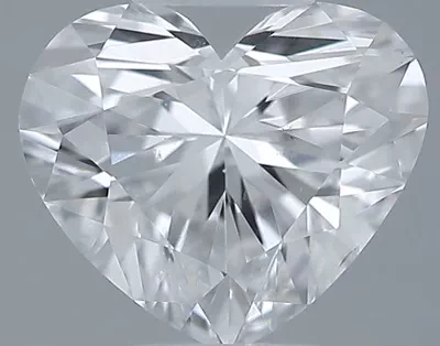 0.37ct E SI2 Very Good Cut Heart Diamond