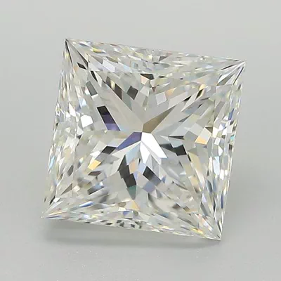 3.53ct I VVS1 Very Good Cut Princess Diamond