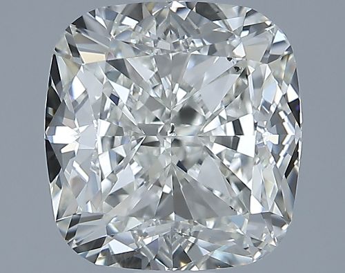 3.01ct J SI1 Rare Carat Ideal Cut Cushion Diamond