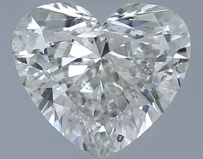0.91ct J SI2 Rare Carat Ideal Cut Heart Diamond