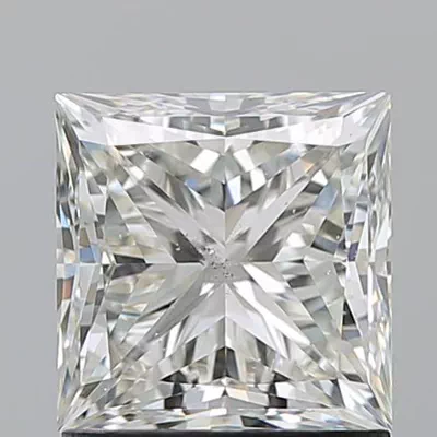 1.50ct K SI2 Rare Carat Ideal Cut Princess Diamond