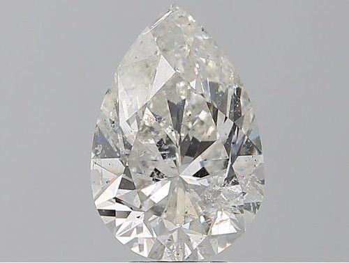 3.82ct G SI2 Very Good Cut Pear Diamond