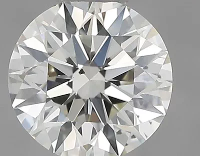 0.53ct K SI1 Rare Carat Ideal Cut Round Diamond
