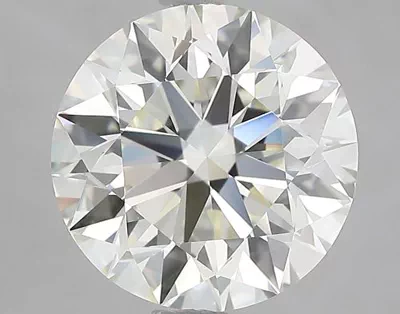 3.70ct J VVS2 Excellent Cut Round Diamond