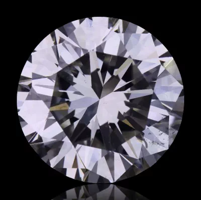 3.17ct J SI1 Good Cut Round Diamond