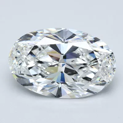 15.01ct F IF Excellent Cut Oval Diamond