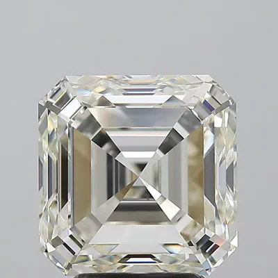 4.02ct K VS2 Excellent Cut Asscher Diamond