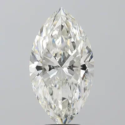5.02ct I SI1 Rare Carat Ideal Cut Marquise Diamond