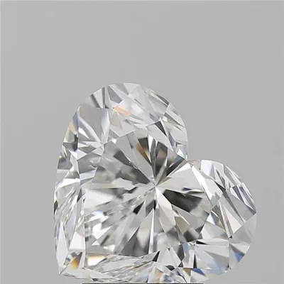 3.54ct H VS2 Rare Carat Ideal Cut Heart Diamond