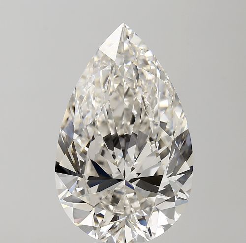 10.01ct I IF Rare Carat Ideal Cut Pear Diamond