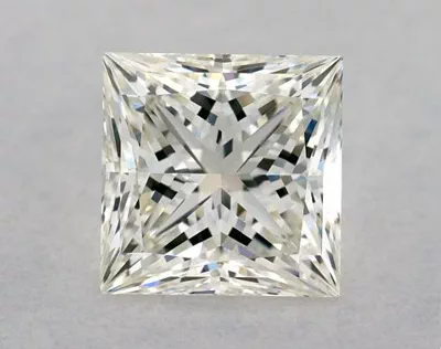 3.06ct J VVS2 Rare Carat Ideal Cut Princess Diamond