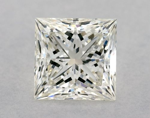 3.06ct J VVS2 Rare Carat Ideal Cut Princess Diamond