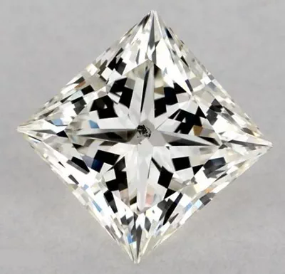 1.32ct J SI1 Rare Carat Ideal Cut Princess Diamond