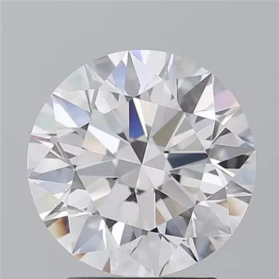 2.80ct D FL Rare Carat Ideal Cut Round Diamond