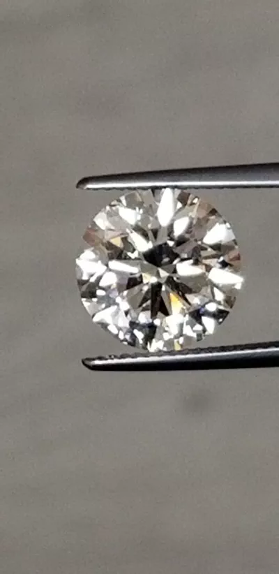 5.52ct K SI2 Rare Carat Ideal Cut Round Diamond