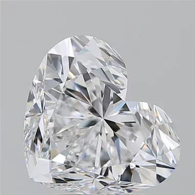 4.50ct E VVS1 Rare Carat Ideal Cut Heart Diamond