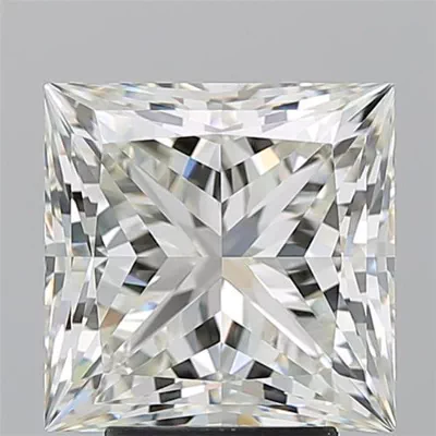 4.50ct K VS1 Rare Carat Ideal Cut Princess Diamond