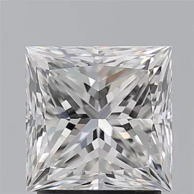 2.04ct I SI1 Rare Carat Ideal Cut Princess Diamond