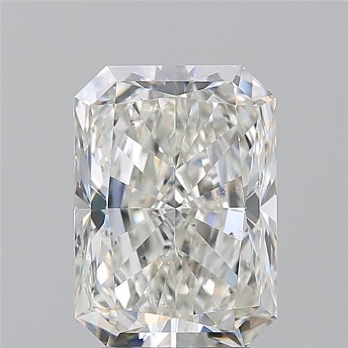 4.01ct I SI1 Rare Carat Ideal Cut Radiant Diamond